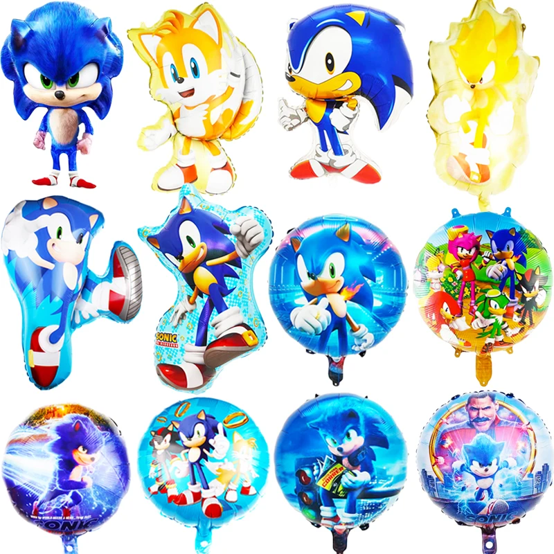 12 Globos De Aluminio De Helio Sónico, Decoración De Fiesta De