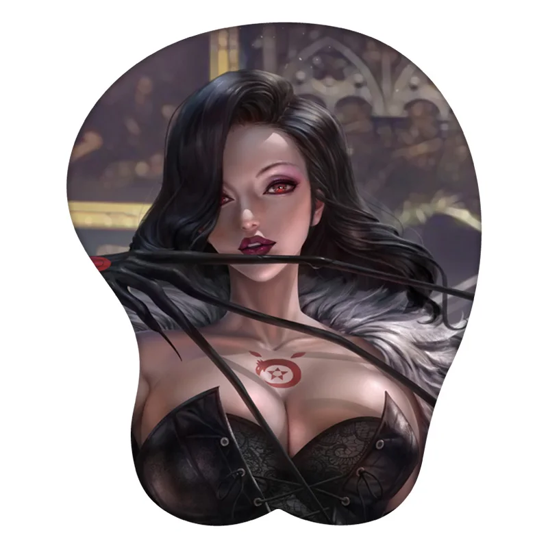 

Lust Fullmetal Alchemist Anime 3D Mouse Pad Wrist Rest Desk MousePad Mat Gamer Accessory