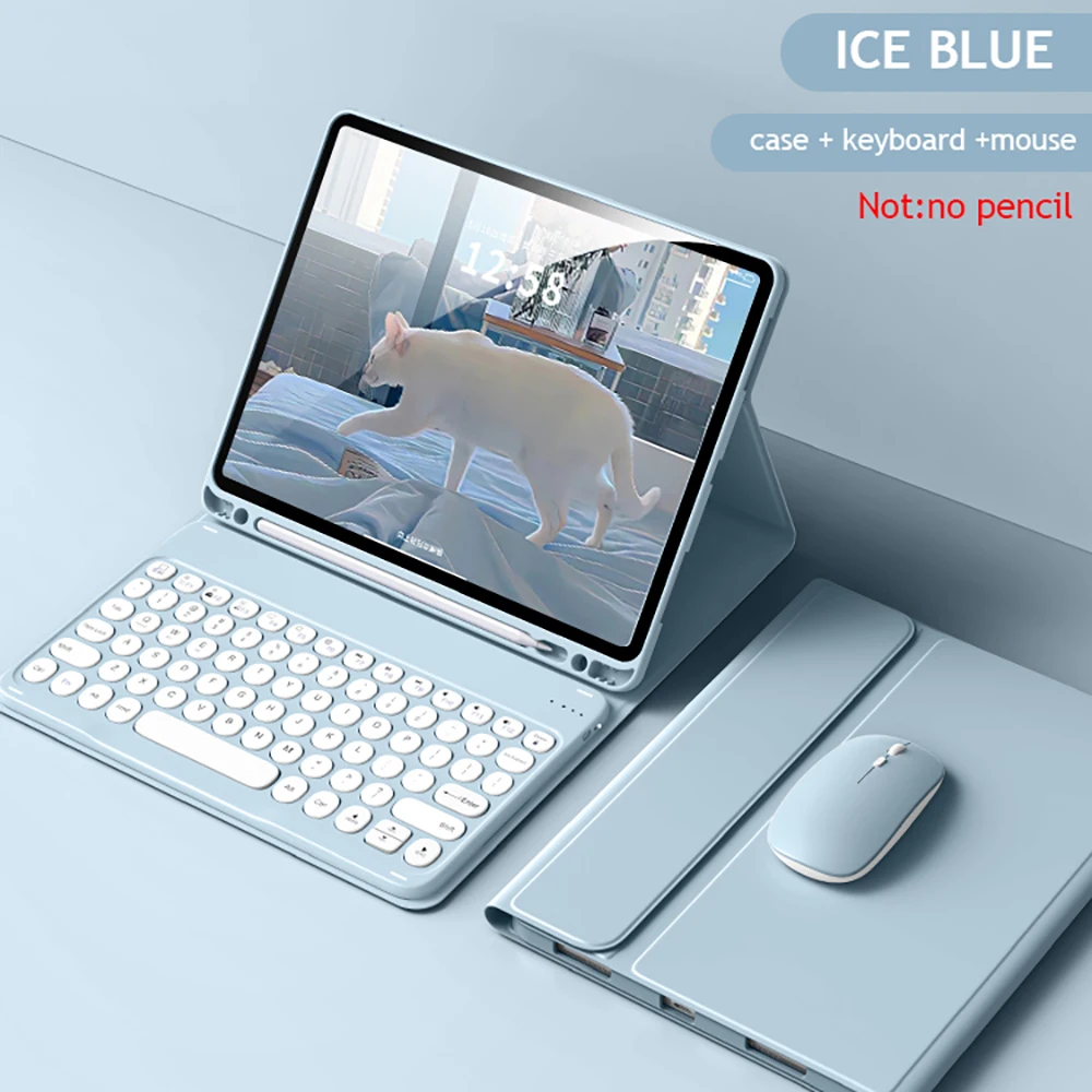 Clavier Coque Pour Ipad 10.2 9Ème-8Ème-7Ème Génération 2021-2020-2019