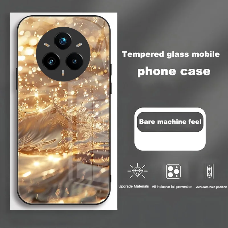 Luxury Tempered Glass Phone Case with Premium Shell Design