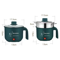 Mini cuiseur à riz électrique antiadhésif, Machine de cuisson simple/Double couche, cuiseur à riz électrique multifonction pour la maison 6