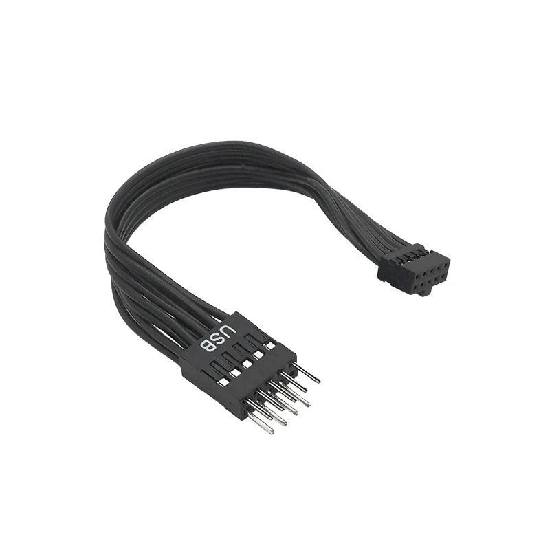 Dupont mini usb 2 0mm 10pin female to dupont usb 2 54mm 9pin male power