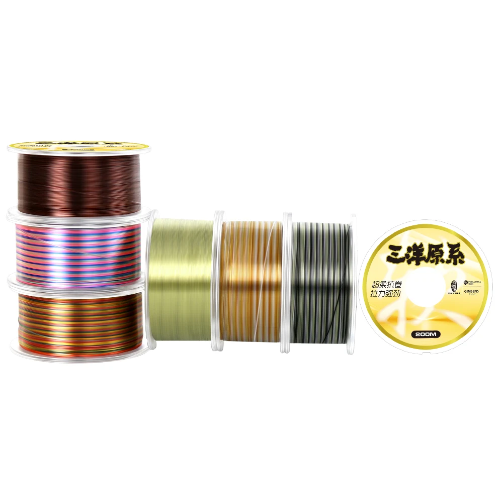 ZUKIBO Sanyo 350M Monofilament Fishing Line,High Abrasion Resistance, Lower Light Refraction, Lower Memory Extruded Nylon Line