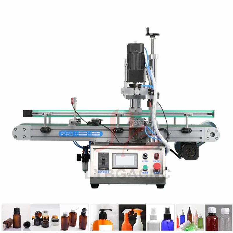 Automatic Capping Screwing Machine Cap Rolling Sealing Tools for Factory Assembly Line Use18-150MM/50-400MM Bottle Capper Sealer