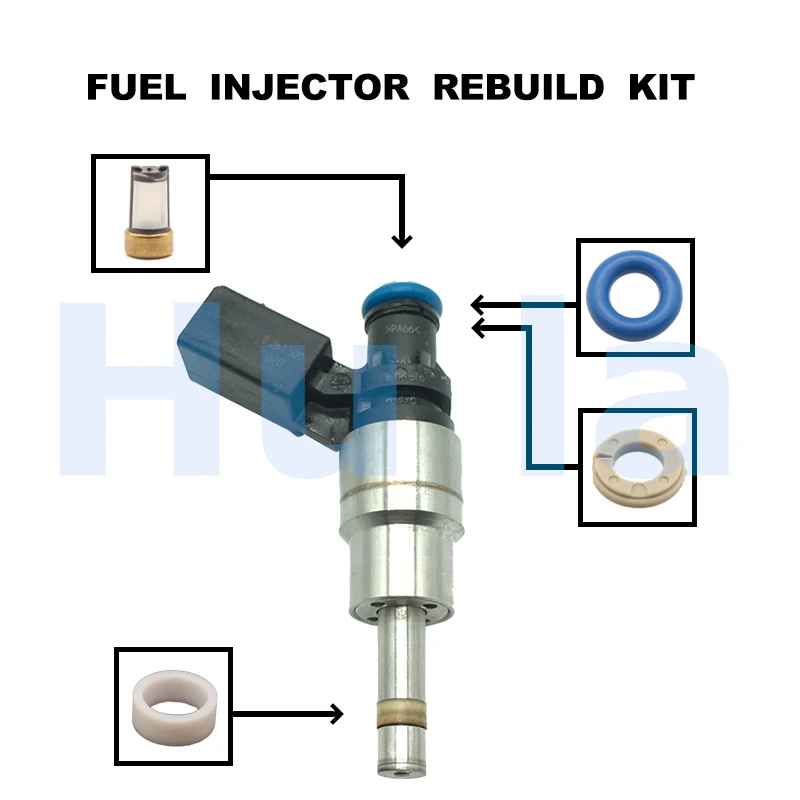 

Fuel Injector Repair Kits for Audi A3 A4 Quattro TT Volkswagen GTI Jetta Passat Eos 2.0L Fuel Injectors 06F906036A