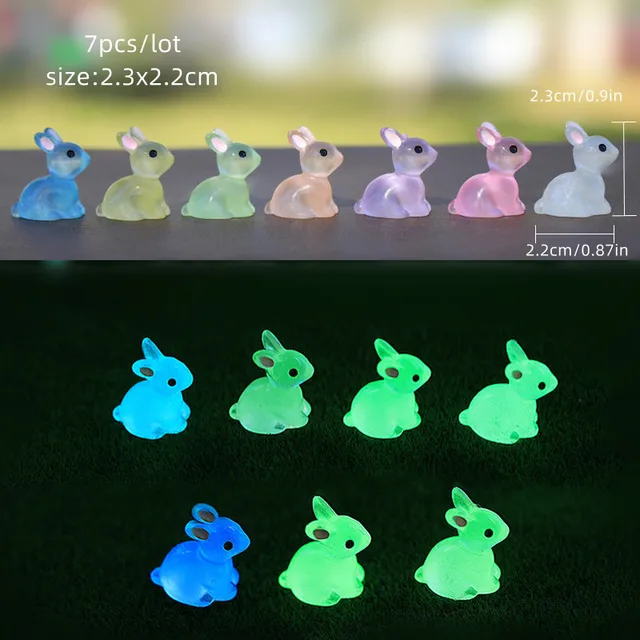 Bunny 7pcs mix