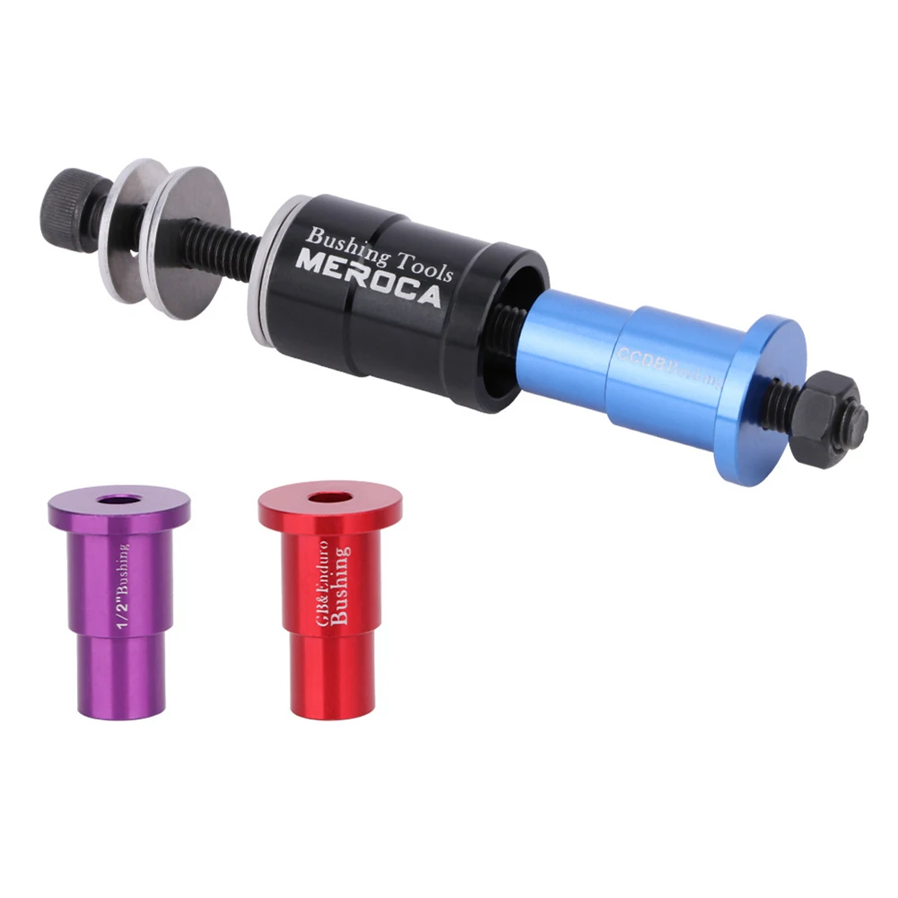 MEROCA Bicycle Shock Eyelet Bushing Removal Install Tools Portable Bike