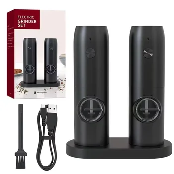 Electric Salt and Pepper Grinder Set 1