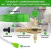 Pressure Washer Aluminum Foam Cannon Foam Generator Snow Foam Lance with 1/4” Quick Connector for Portland Husky Ryobi Greenwork 3
