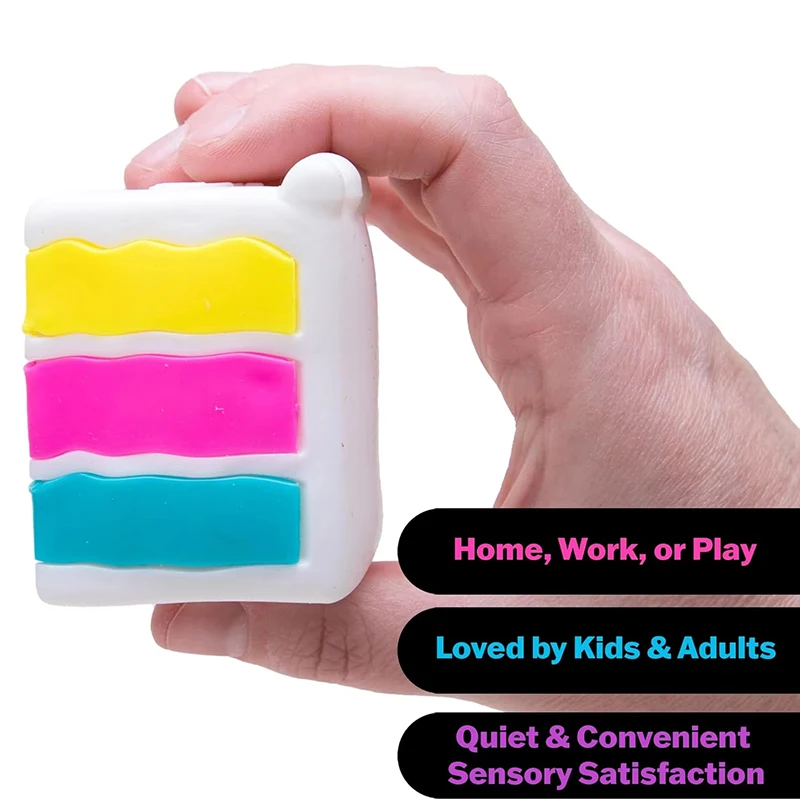 Schylling NEEDOH Nice Fidget Cube, outil sensoriel anti-stress et anti-anxiété pour favoriser la concentration, améliorer la concentration et apaiser l'esprit au bureau (TDAH)._voghion.com