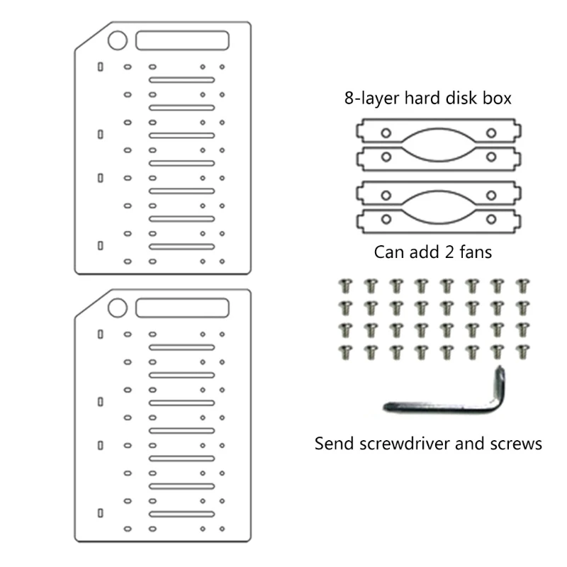Accessori per Disco Rigido da 2,5 a 3,5 Pollici (6,35 a 8,89 cm Accessori per Disco Rigido da 2,5 a 3,5 Pollici (6,35 a 8,89 cm