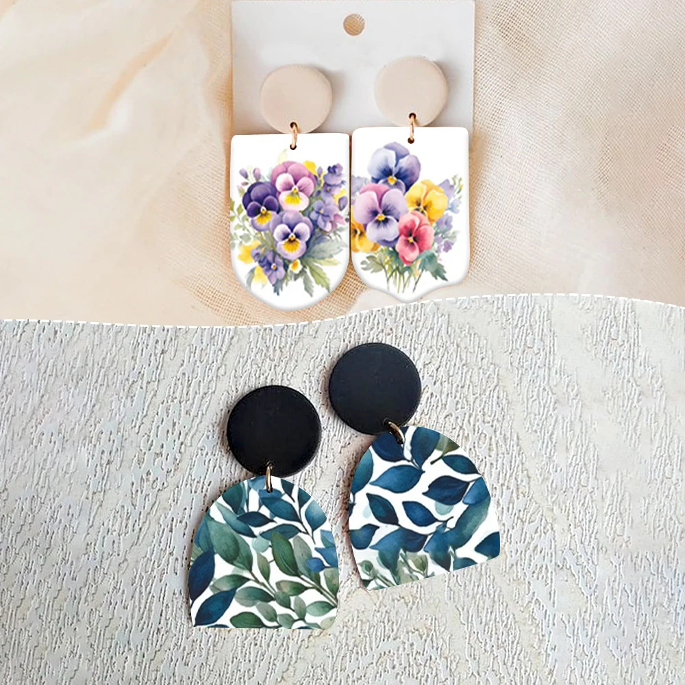 Ceramic Transfer Paper Jewelry Stick Polymer Clay DIY