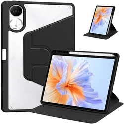 Versatile 360° Rotating Tablet Case with Pencil Holder for Redmi Pad 2 (11inch) (Black)