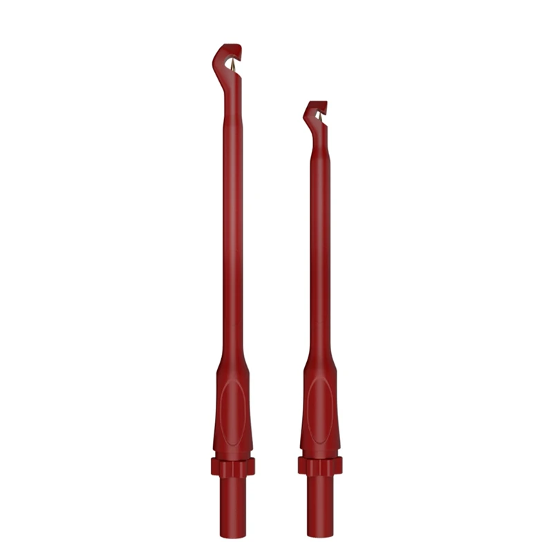 

2PCS Multimeter Test Stick Safety Non-Destructive Wire-Piercing Probes With 4MM Jack Puncture Test Hook Tool J.30036