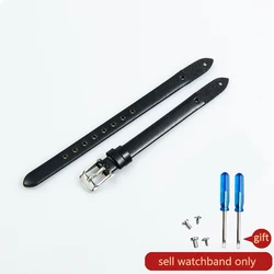 Hochwertiges echtes Leder 8mm Frauen Uhrenarmband Armband