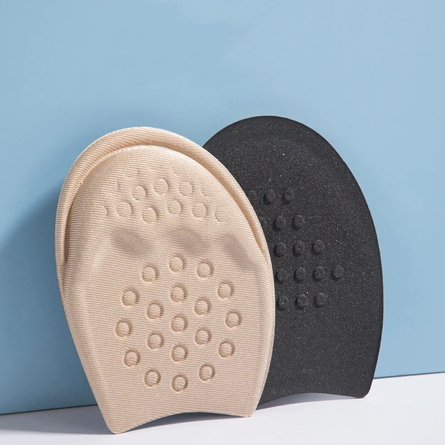 Women Men Pain Relief Forefoot Insert Half Insoles Non-slip Sole Shoe Cushion Reduce Padded Front Foot Pads for Shoes Inserts Skin