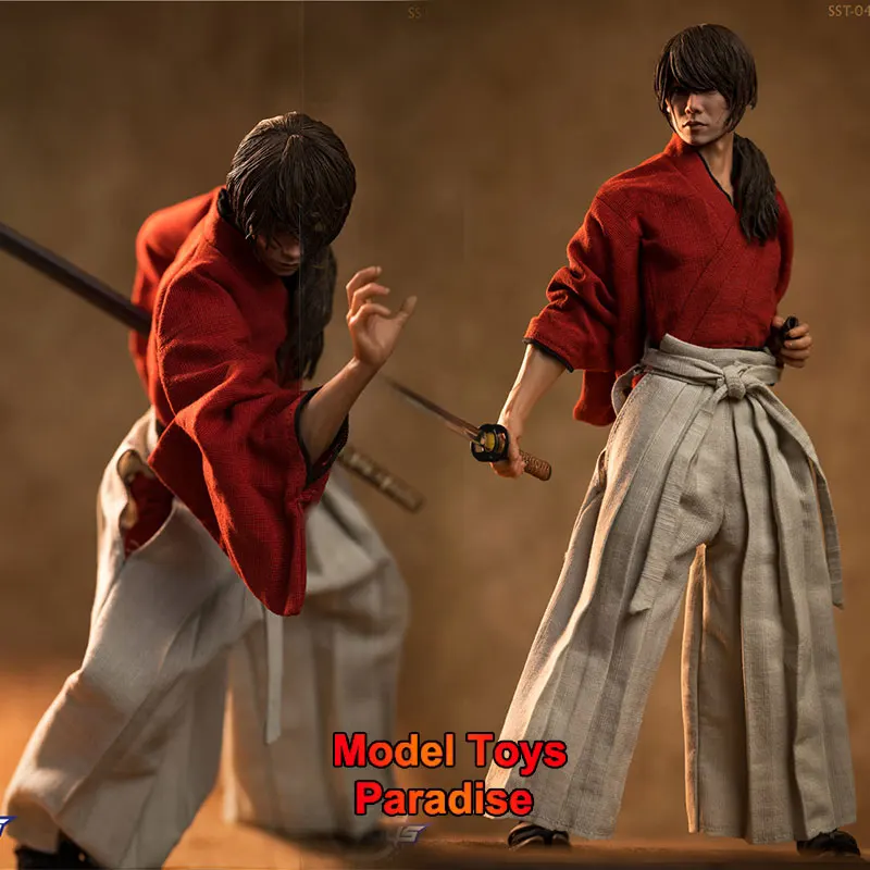 

Soosootoys SST046 1/6 Men Soldier Japanese Samurai KENSHIN With Hand Type Full Set 12inch Action Figure Collectible Toys Gifts