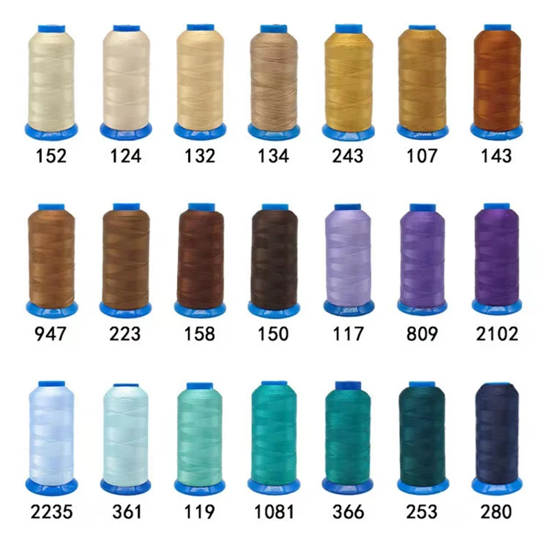 300D/3 Car interior sewing thread color sewing thread car seat belt high-strength polyester car seat belt thread