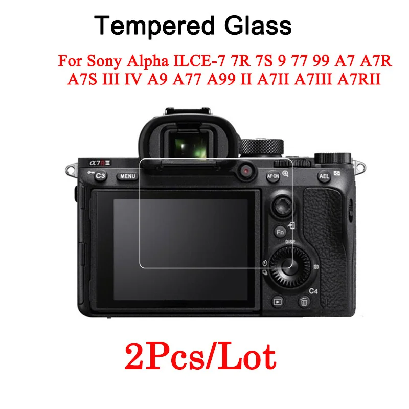 Vetro Temperato Per Sony Alpha Ilce7 7R 7S 9 77 99 A7 A7R A7S Iii Iv A9 A77 A99 Ii A7Ii A7Iii A7Rii A7M4 Zv-E10 A7Rv Rx100 M5