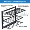 3 Layer/ 2 Layer Wall Mounted Sorting Rack Household Electric Tool Storage Rack For Power Tool Easy Access Display Tool Rack 2