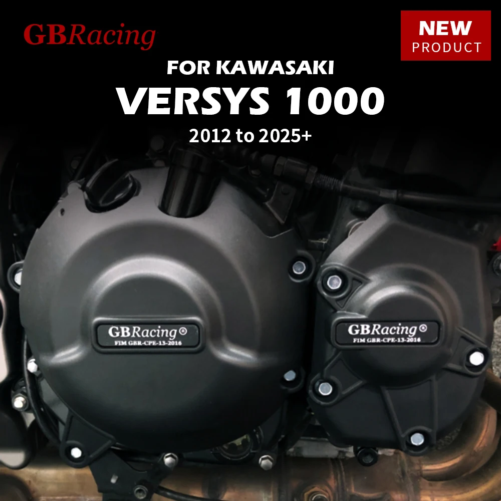 Motorcycle Engine Protect Cover Body & Frames Clutch Pulse Protection Cover GB Racing VERSYS1000 2012+ Kawasaki