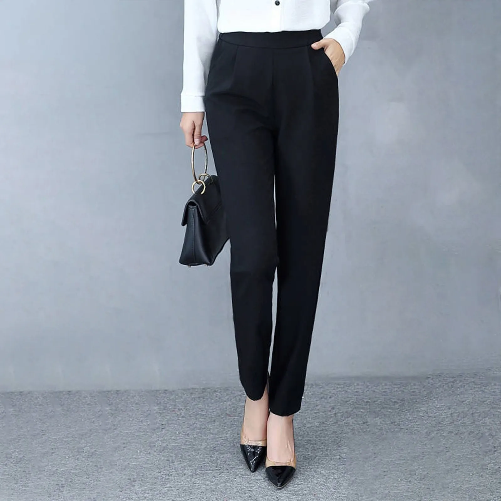 Casual Sports Pants Women Wide Leg Sweatpants Business Casual Exercise Athletic Pants