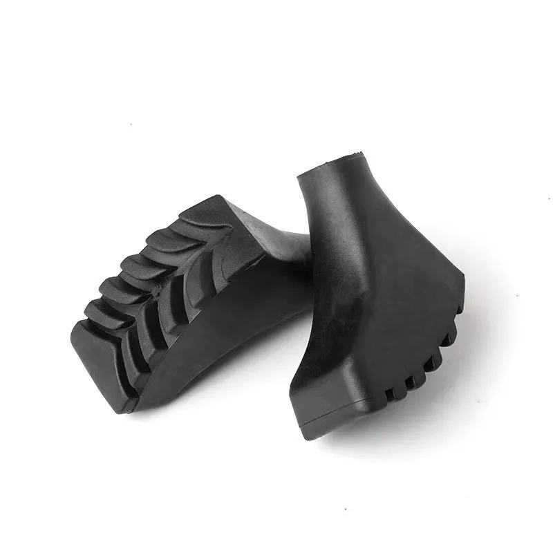 Trekking Pole Tip Protectors 2pcs Trekking Pole Rubber Tip Cover Mud Stop Snow Basket General Accessories