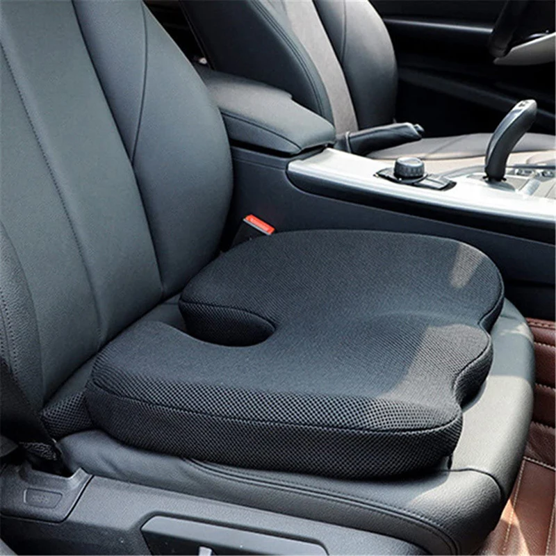 

Car Seat High Quality Memory Foam Non-Slip Cushion Pad Inventories Adjustable Car Seat Cushions Adult Car Seat Booster Cushions