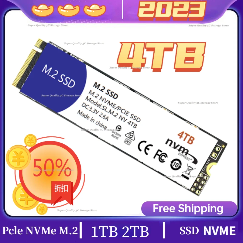 8TB-4TB-NVME-M2-SSD-NVMe-PCIe-M-2-2280-2TB-500GB-1TB-Internal-Solid ...