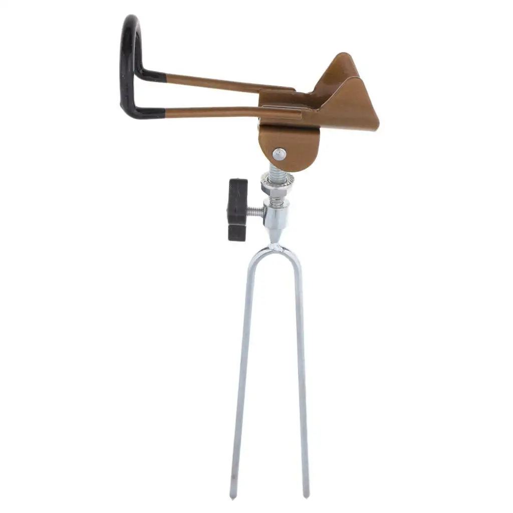 Stainless Steel Fishing Rod Holder Bracket Stand Tackle Tool Easy to Use