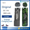 Baofeng UV 82 Battery BL-8 Walkie Talkies Ham Radio 2800mAh Enlarge 3800mah For UV82 Plus UV-8D UV-82WX UV-89 Radios Accessories 4