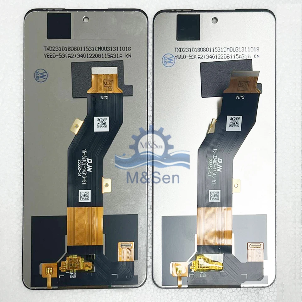 水晶 Tela testada para Infinix Smart 8 HD X6525 LCD, Quadro de exibição