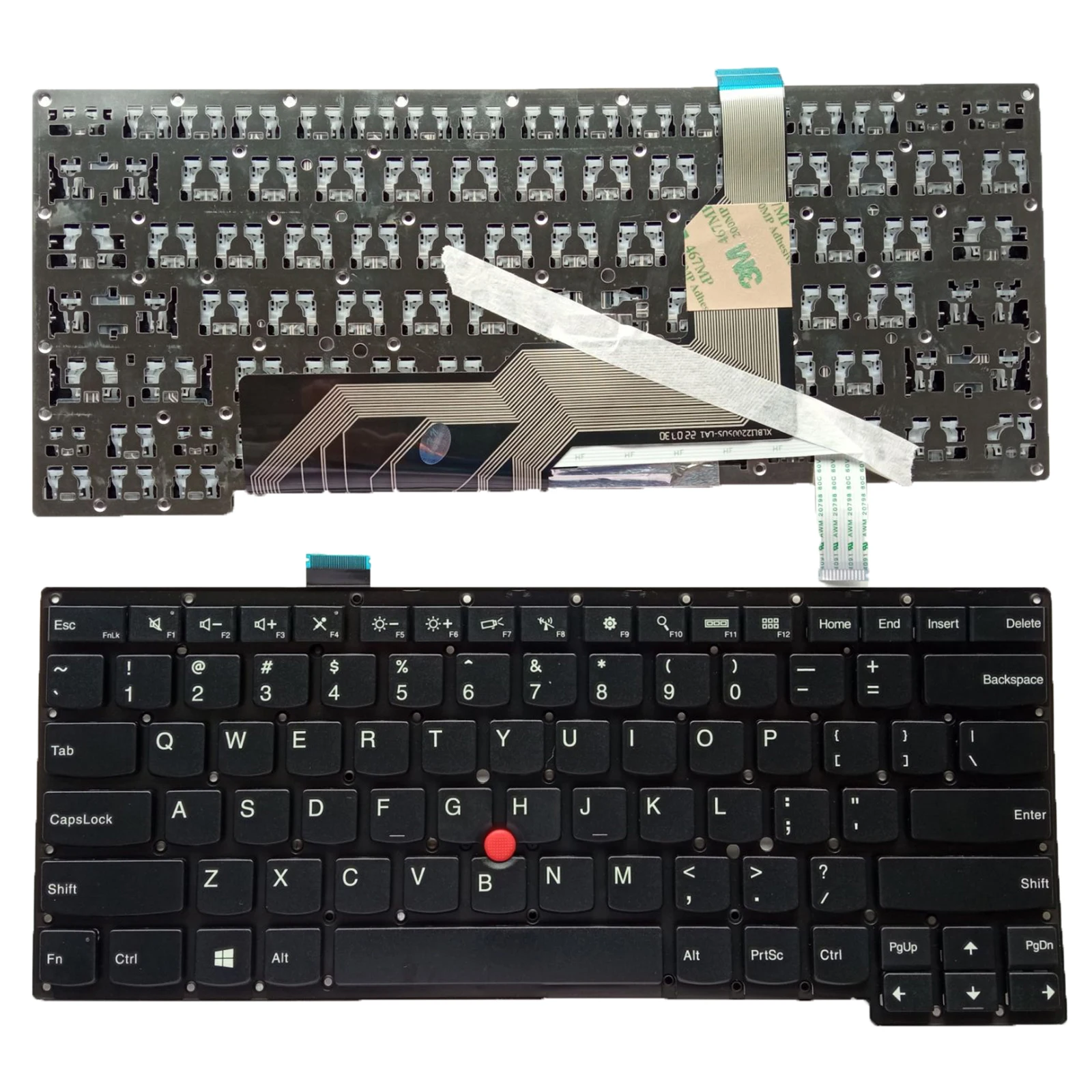 Laptop Replacement US Layout Keyboard for Lenovo Thinkpad S3 S3-S431 S3-S440