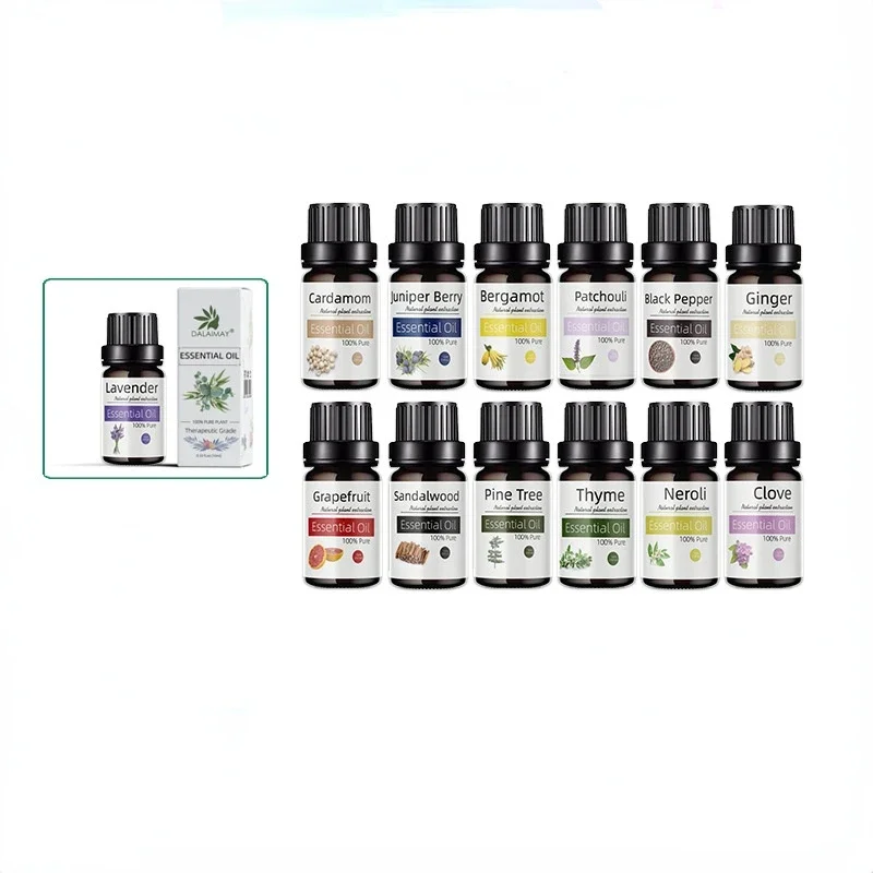 Essential Oil Fragrance Oil for Candle Making Tea Tree Rose Lavender Frankincense Sandalwood 10ML