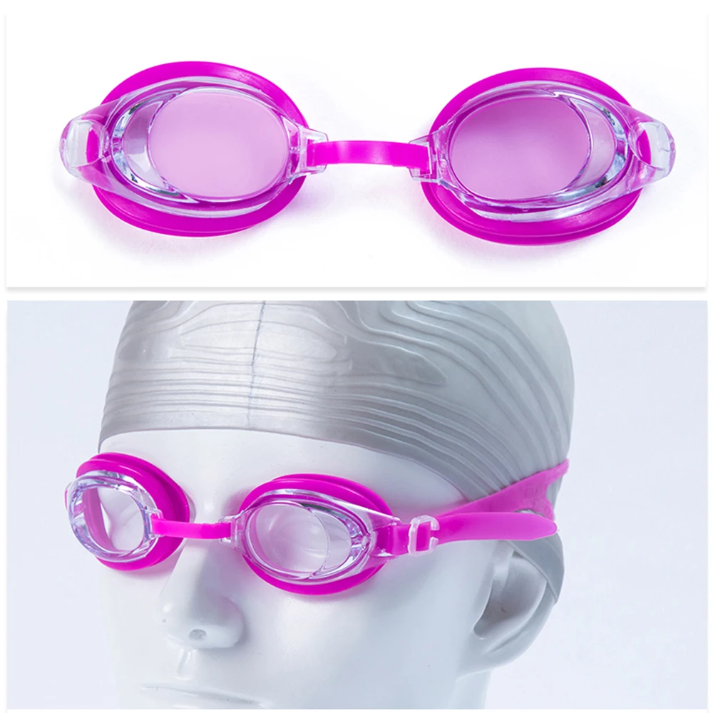 Children Swimming Goggles Kids Swim Pool Waterproof Silicone Anti Fog UV Protection with 2 Earplugs swimming goggles