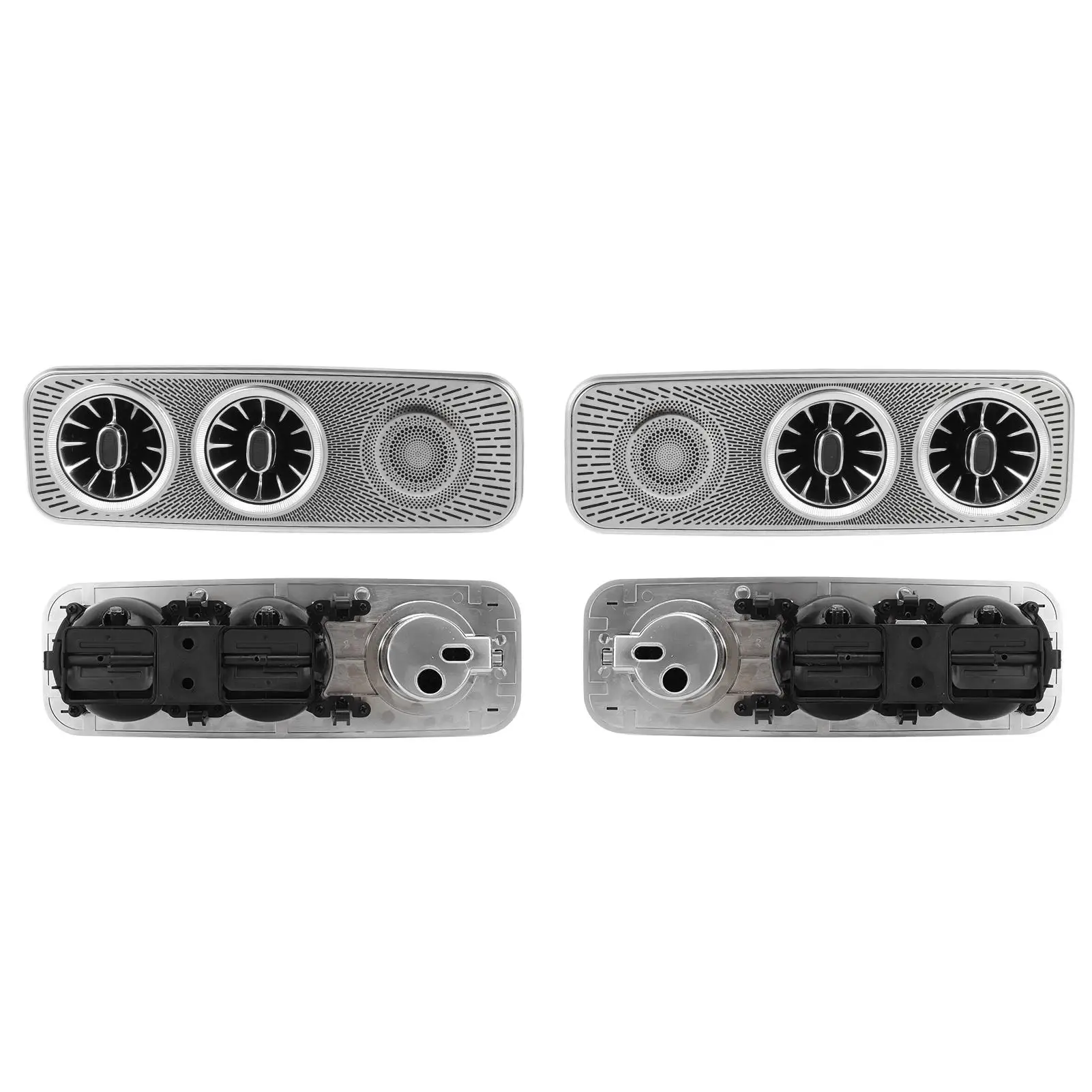 Turbo Air Vent Ambient Light Kit-3 Color Easy Install for v -Class W447 Stylish Turbine Air Vent Set