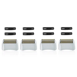 4 Pack Pro Shaver Replacement Foil And Cutters For Andis 17150(TS-1) Shaver Profoil Lithium Replacement