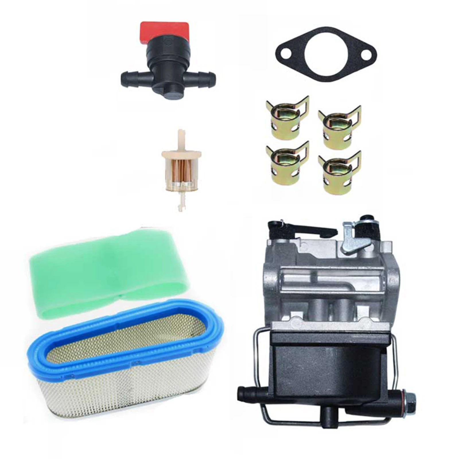 Carburetor Air Filter Kit For Tecumseh OHV110 OHV115 OHV120