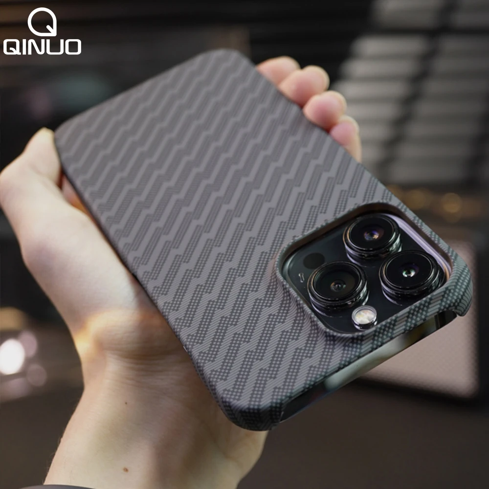Luxury Carbon Fiber Matte Slim Frameless Cooling Case