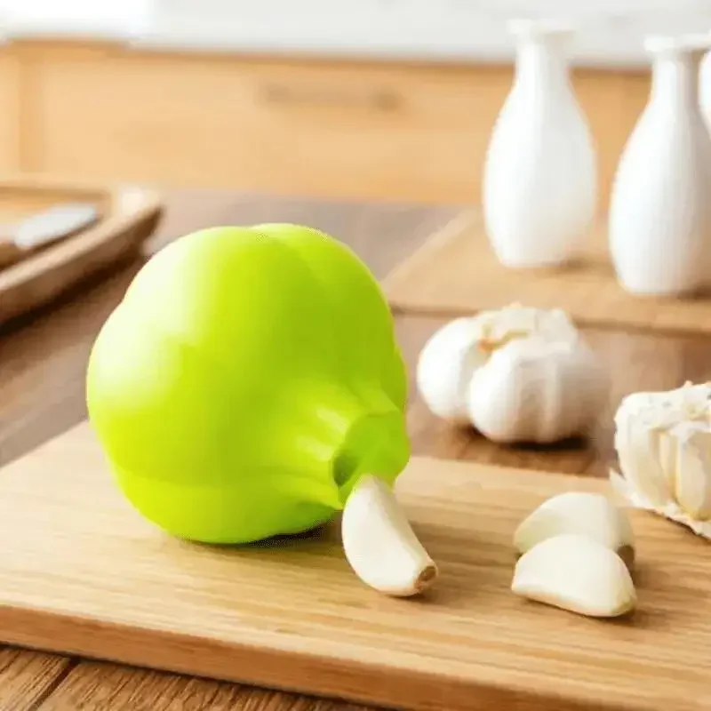 Hands-Free Silicone Garlic Peeler Manual Kitchen Vegetables Tools Gadgets