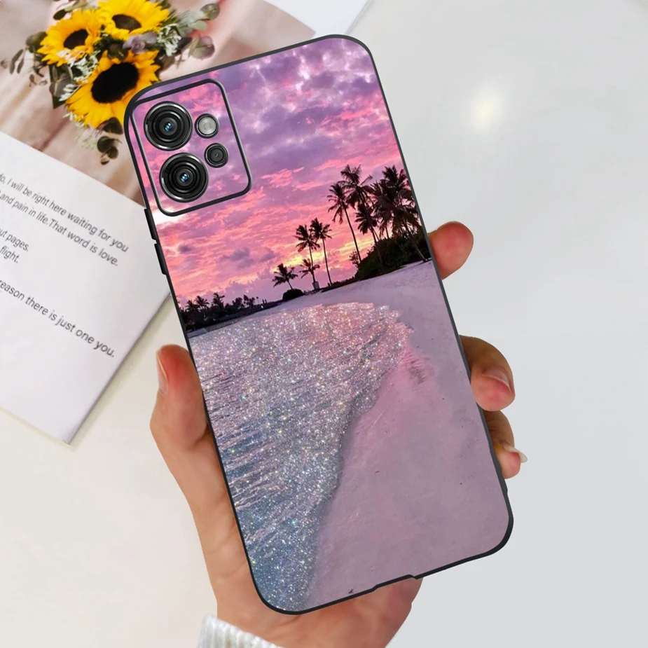 Cute Cat Butterfly Soft Silicone Phone Case, 6.5'' Coque