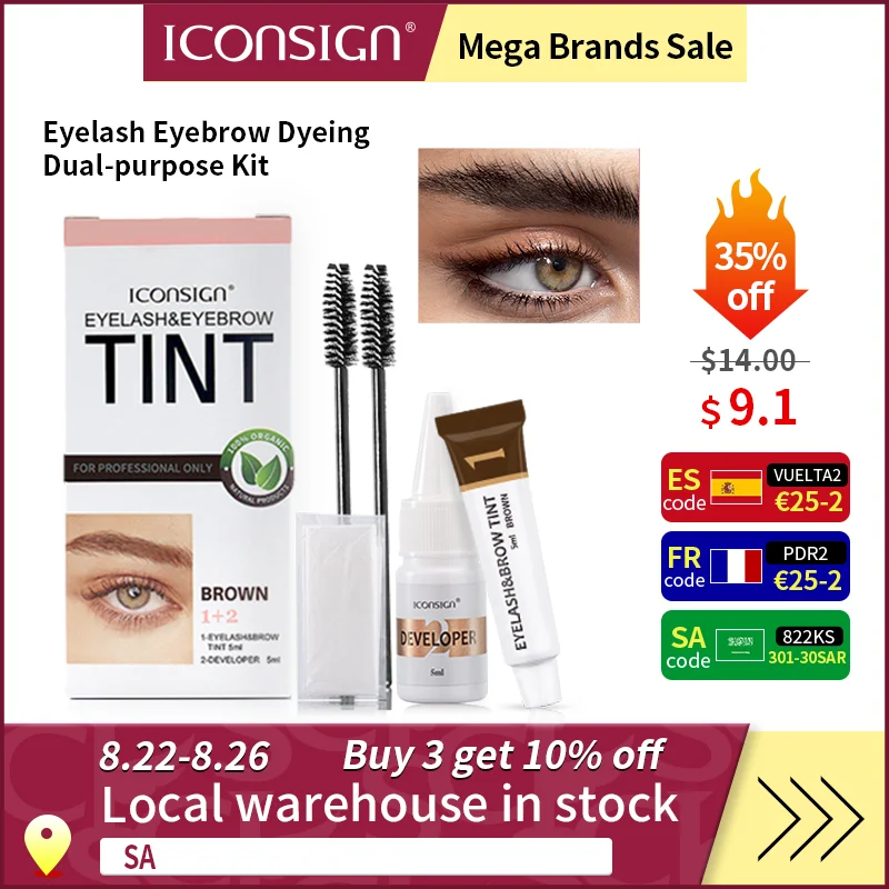 Eyelash Eyebrow Tint Kit Eyebrow Enhancers Eyebrows Mascara Brow
