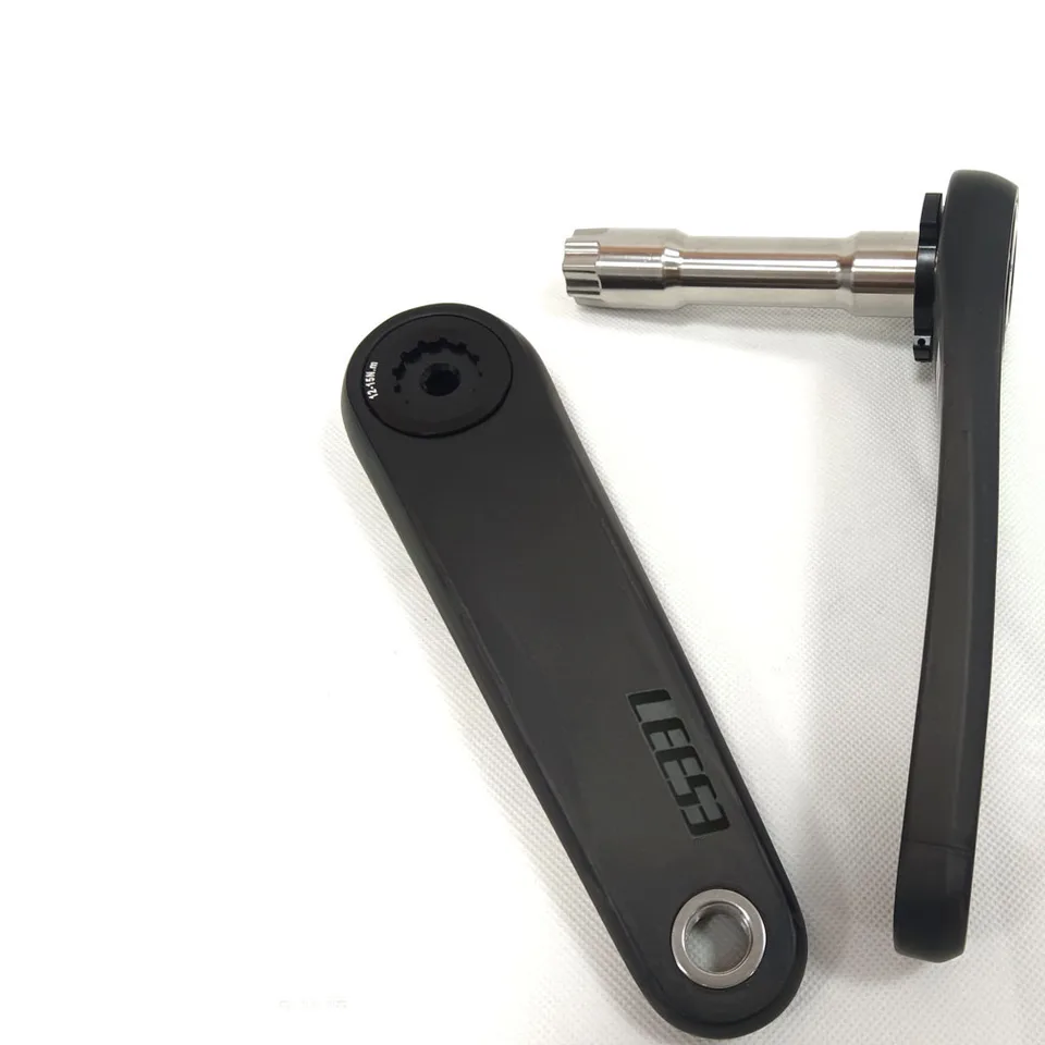 LEESE LES-MAX Carbon Fiber Crank Titanium alloy Spindle 24mm