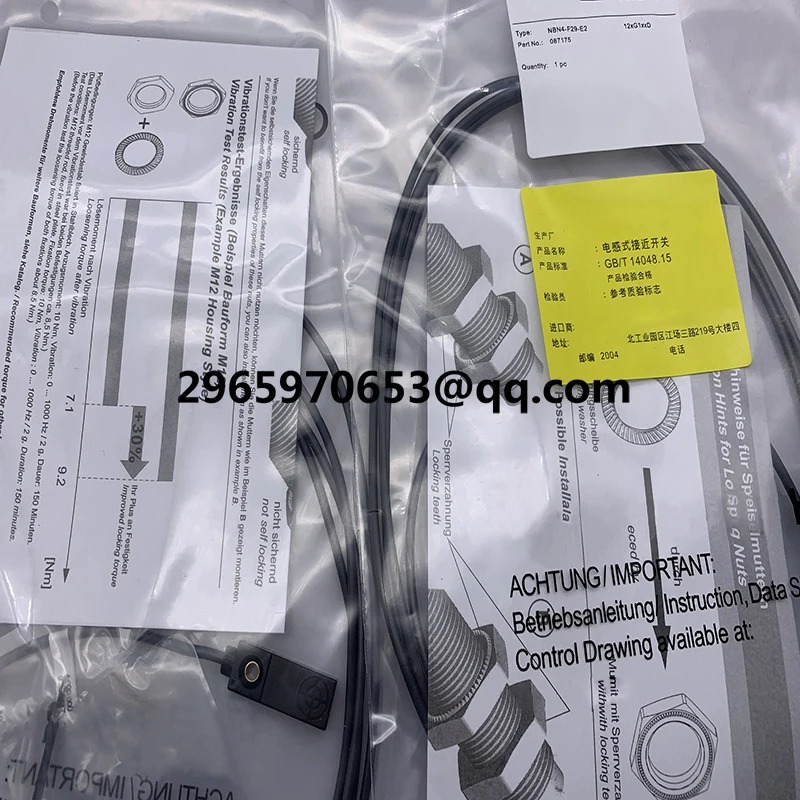 근접 스위치용 센서, NBN8/NBN3-8GM30-E0/E2 NBN2-8GM30-E0/E2/E3/NBN4-8GM30-E2 재고
