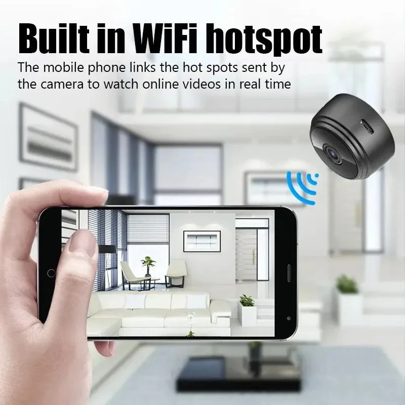 WiFi Camera A9 Mini Wireless Video Recorder Voice Recorder Security Monitoring For Infants And Pets