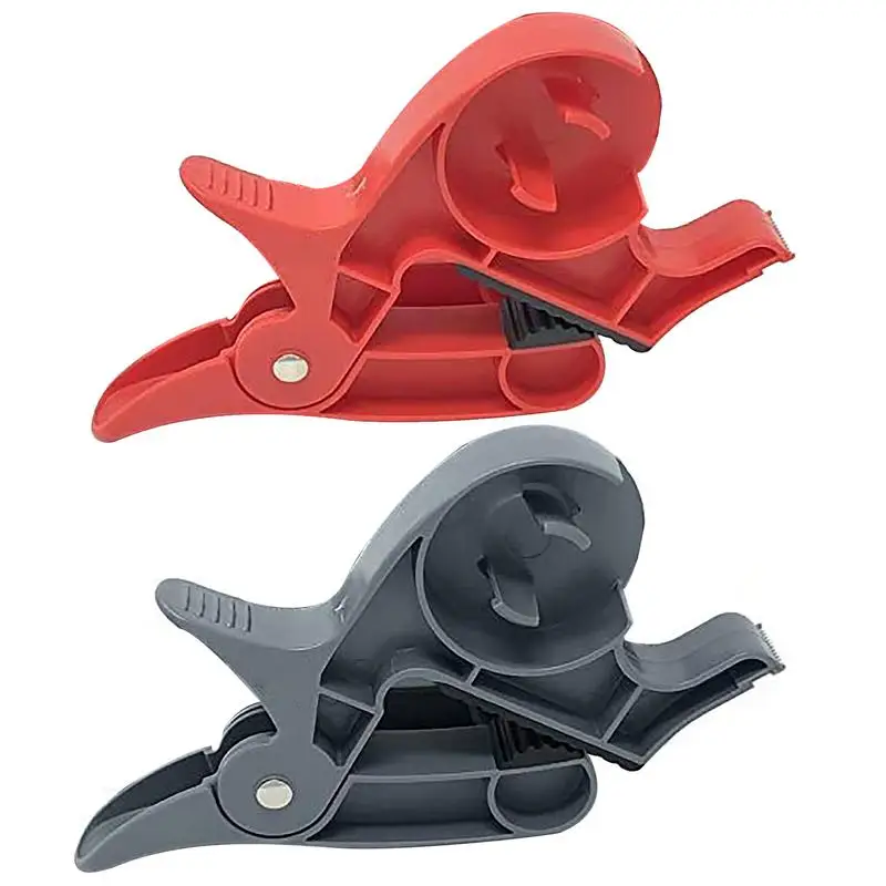 2pcs Tape Dispenser Cutter Paper Roll Holder Clip Wrap Tabletop Gift Wrapping Tool Christmas New Year Holiday Arts Crafts Tools