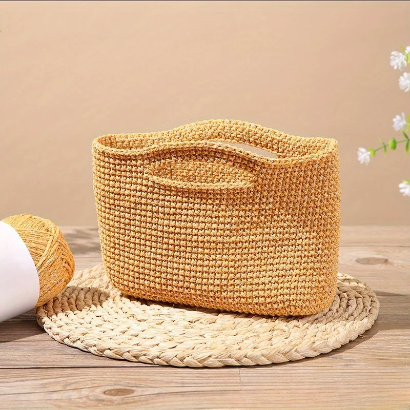 3.52oz Colorful Shiny Thread, Colorful Shiny Thread, Medium Thick Thread, Knitted Sweaters, Vests, Cushions And Other Crafts 5