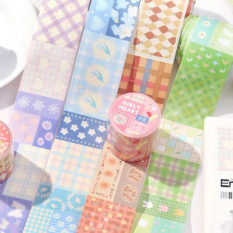 Cute Dream Fantasy Washi Tape Collage Scrapbooking DIY Decoration Album Photocard Diary Journal Kawaii Masking Tapes