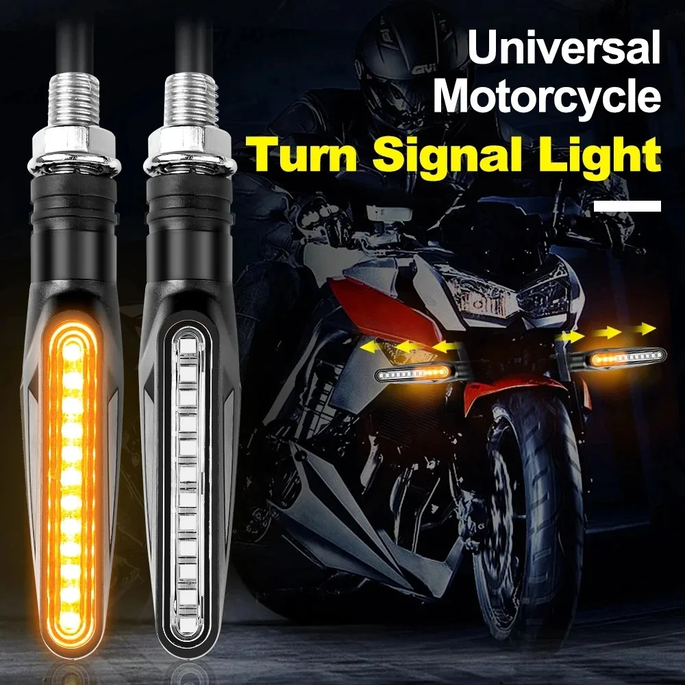 Motorcycle Led Lights motorcycle led lights Turn Signals Directional Indicators Flashing Rear Tail Brake Flasher Light Stop Signal Light Motorcycle DRL Lamp