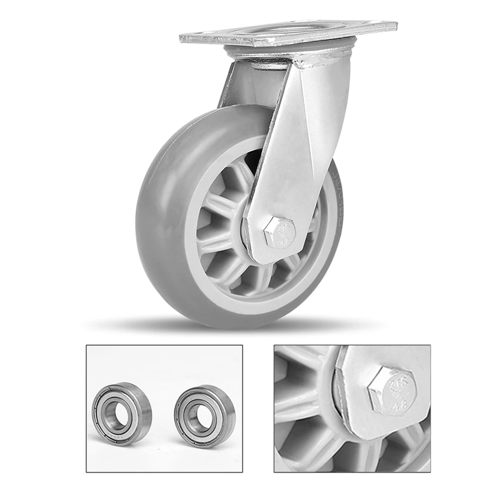 10pcs 10x22x6mm Ball Bearing Roll Deep Groove Pulley Wheel for Skateboard Shoes